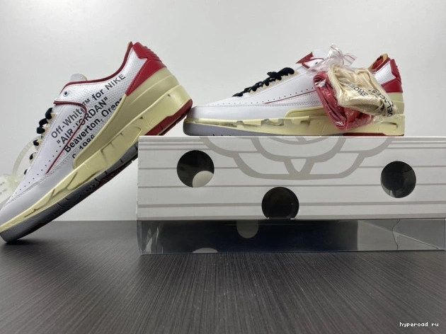 DJ4375-106 2 SP Red Off-White White Low Retro Jordan 1205